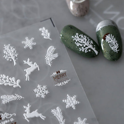 Reindeer Nail Decals