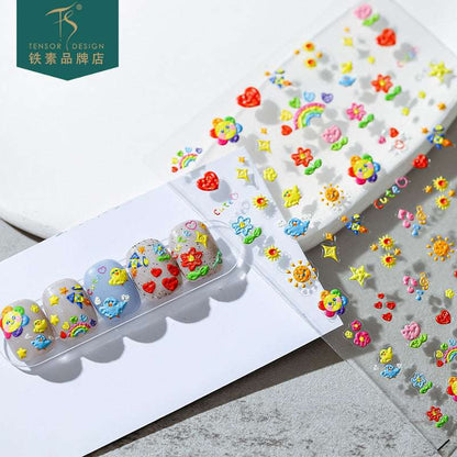 Colorful Nail Stickers