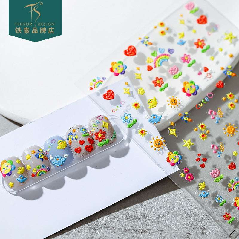 Colorful Nail Stickers
