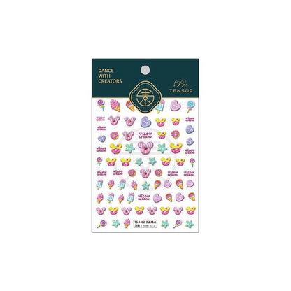Cute Dessert Nail Stickers
