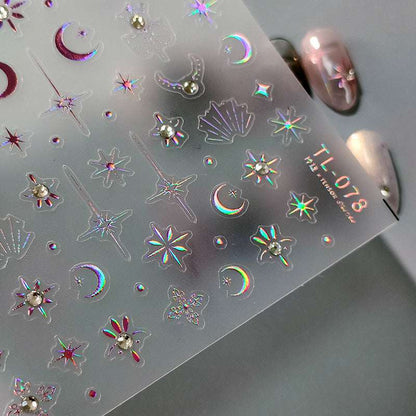 Cute Magic Nail Stickers