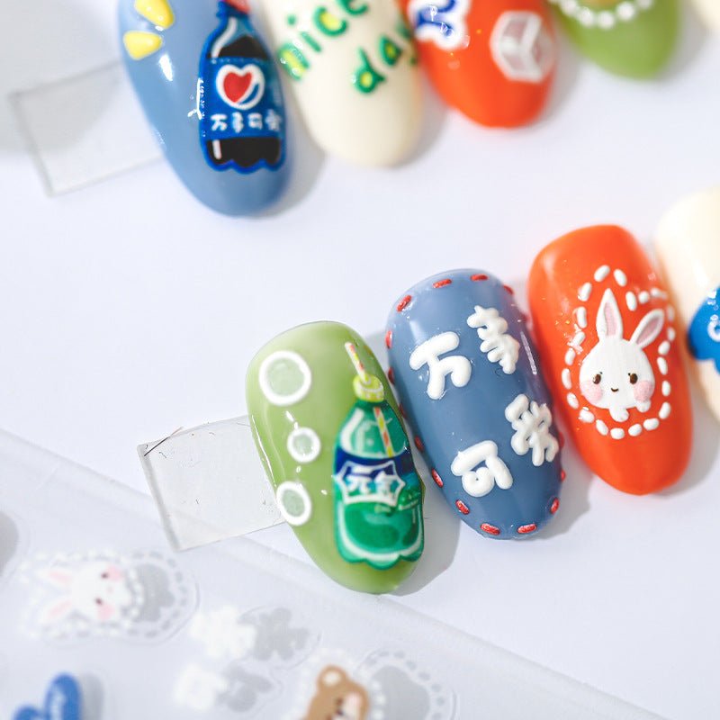 Drink Nail Stickers