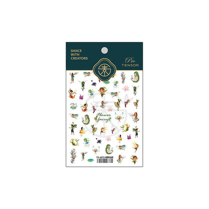 Flower Fairy Nail Art Stickers (430) - TensorNailArt