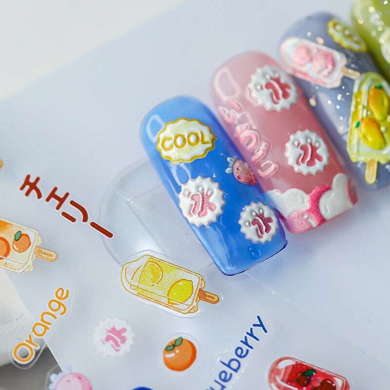 Fruit Nail Art Stickers