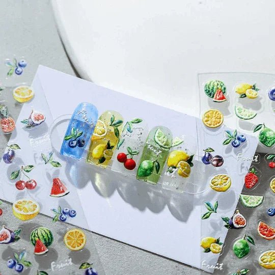Fruit Nail Stickers