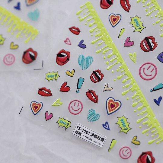 Graffiti Nail Stickers
