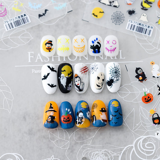Halloween Nail Art Stickers