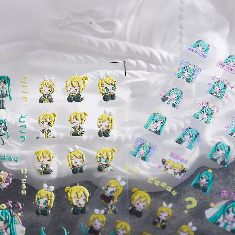 Japanese Anime Nail Art