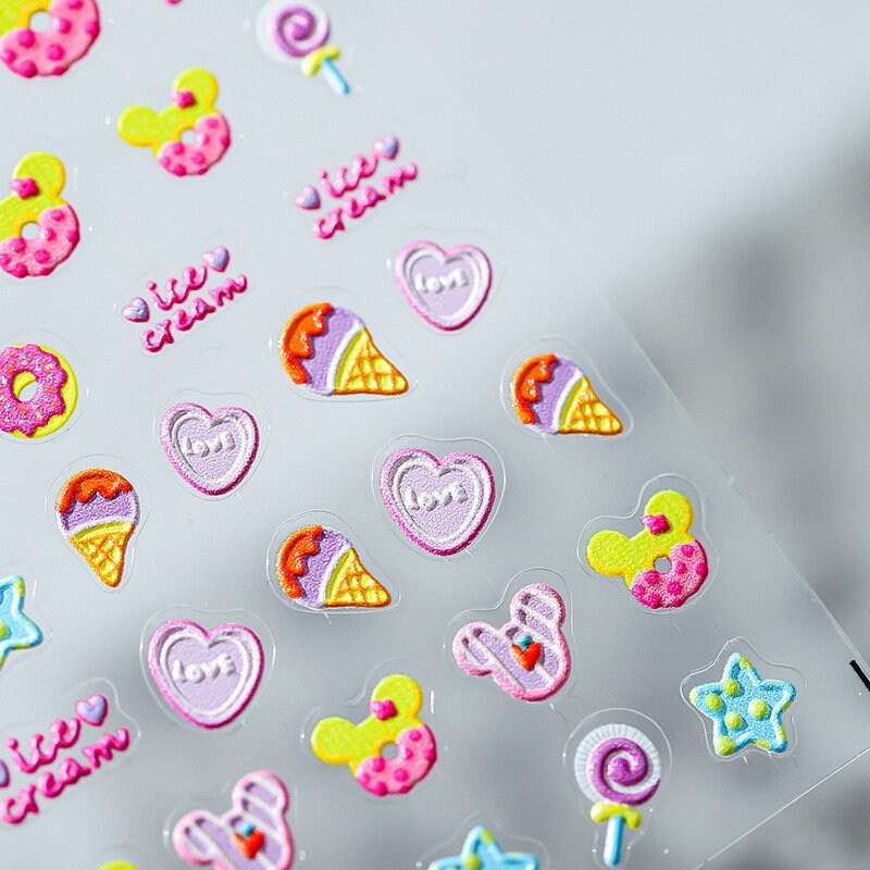 Lollipop Nail Stickers
