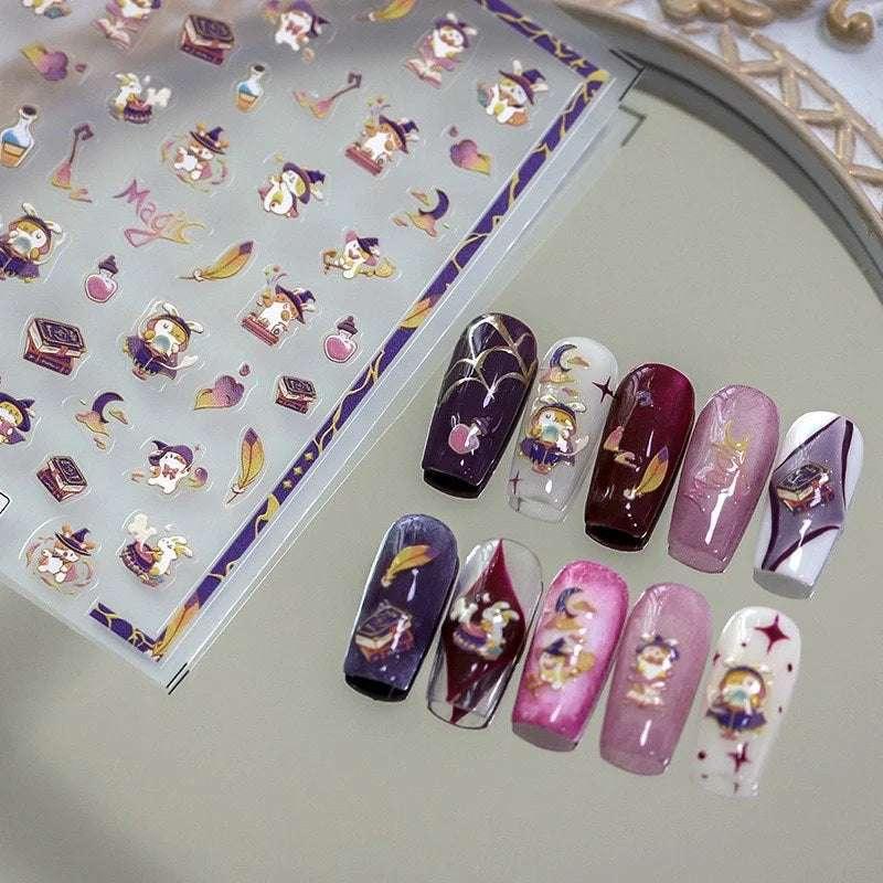 Magic Bunny Nail Stickers