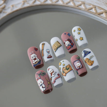 Magical academy nail art