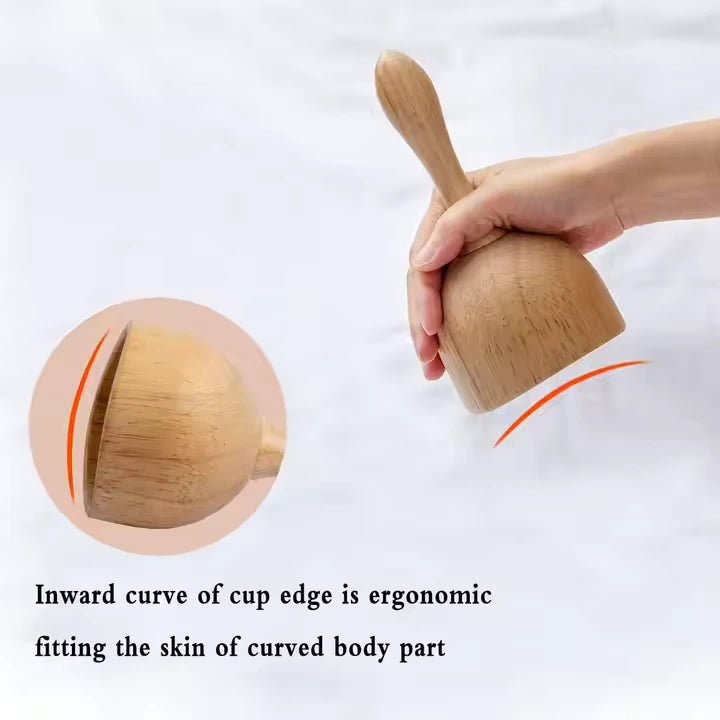 Wood Therapy Cup, Maderoterapia cup, Swedish cup - TensorNailArt