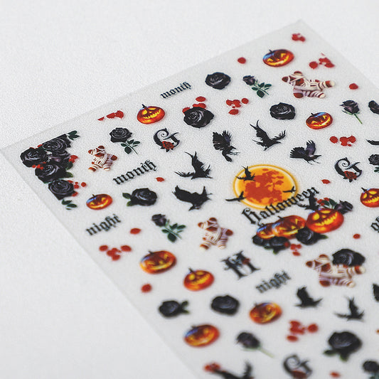 Mummy Bear Nail Art Sticker