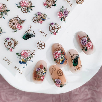 Rose Nail Stickers