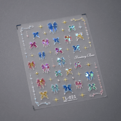 Sparkling Star Nail Stickers