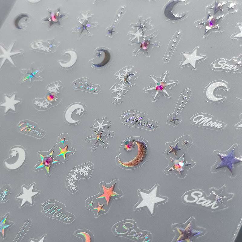Star & Moon Nail Stickers