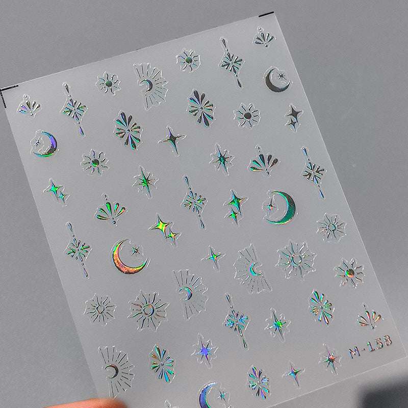 Star nail decal 
