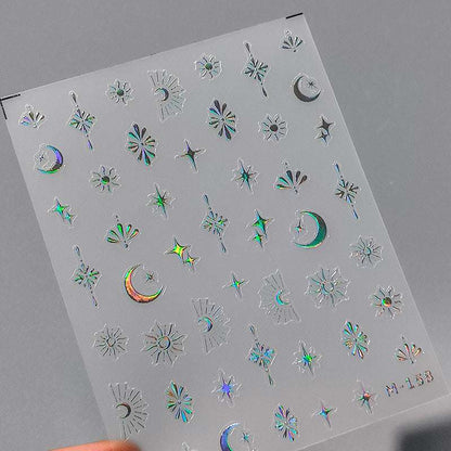 Star nail decal 