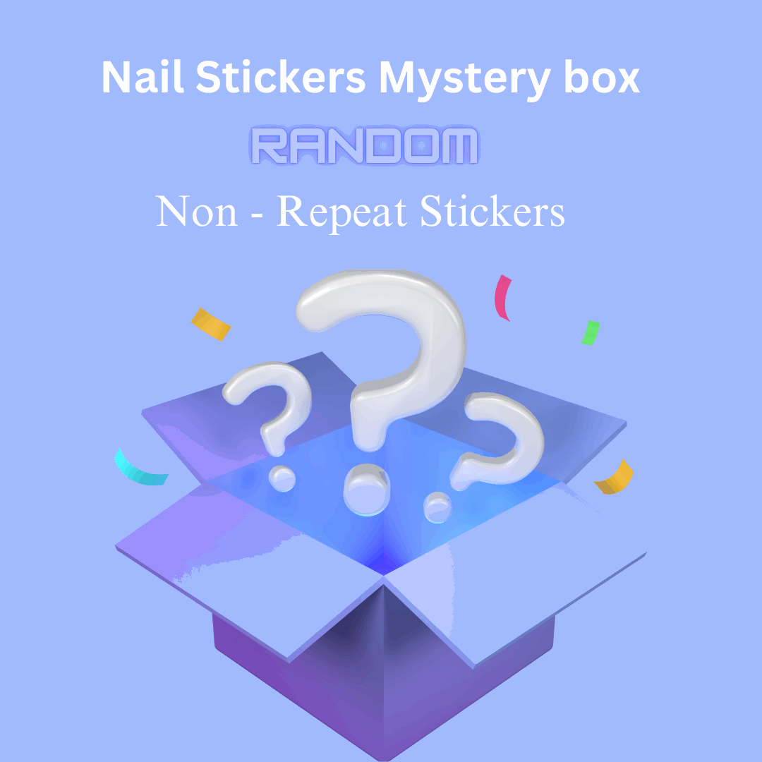 Mystery Nail Art Sticker Bundle / 10 Sheets