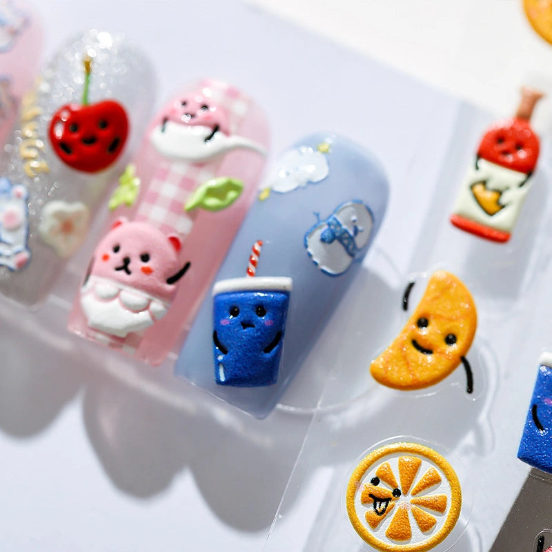 Strawberry Nail Decal