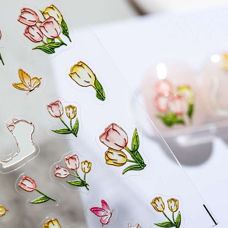 Floral Nail Stickers