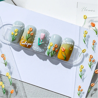 Tulip Nail Stickers