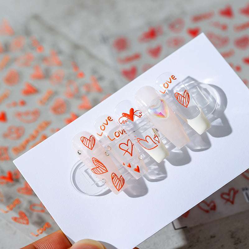 Valentine Nail Stickers