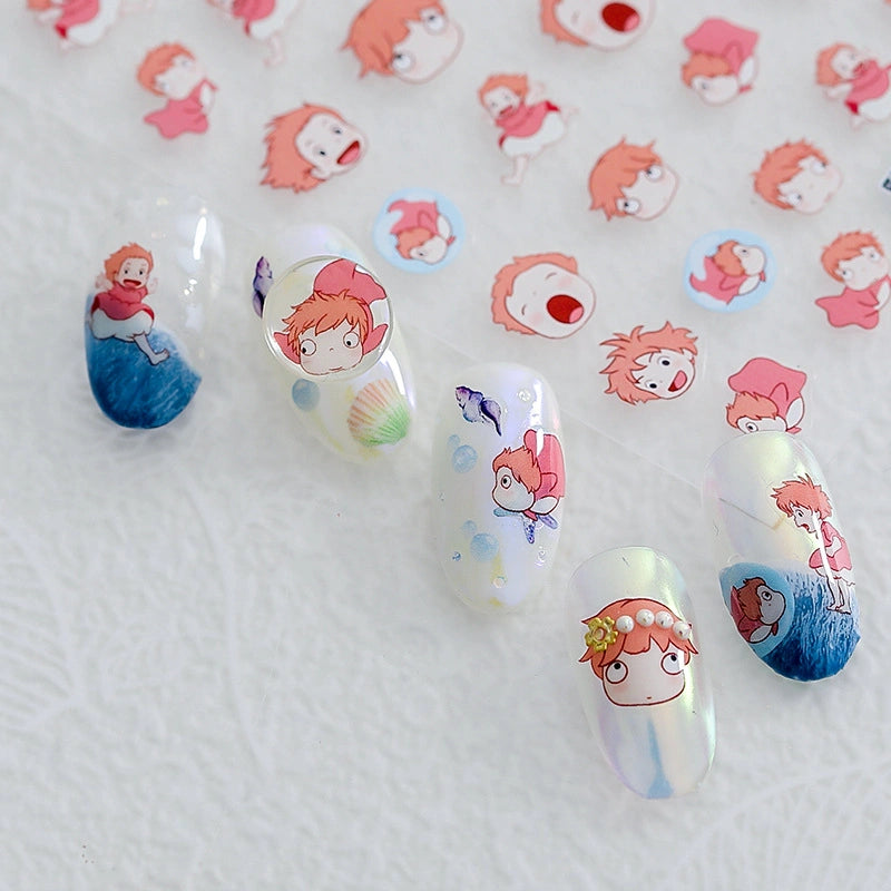 anime nail stickers