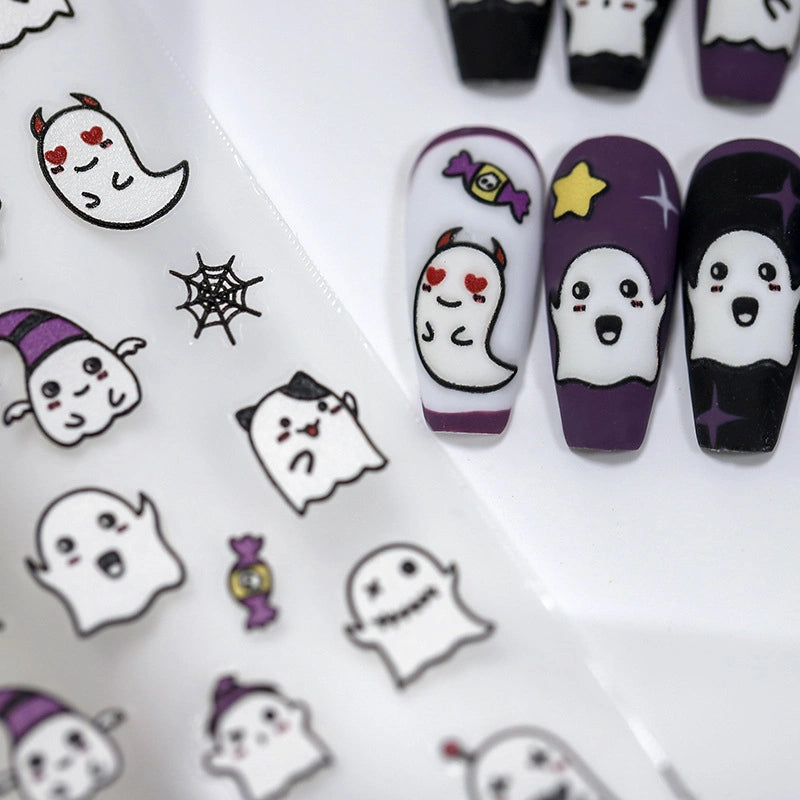 cartoon ghost decals