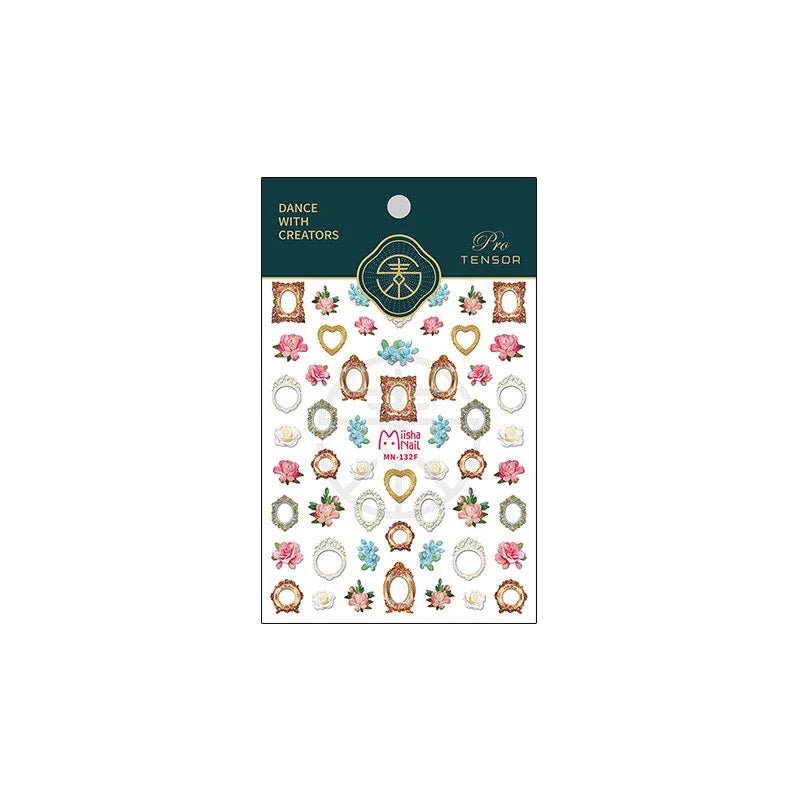 flower nail art decals