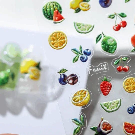 juicy fruit nail art stickers