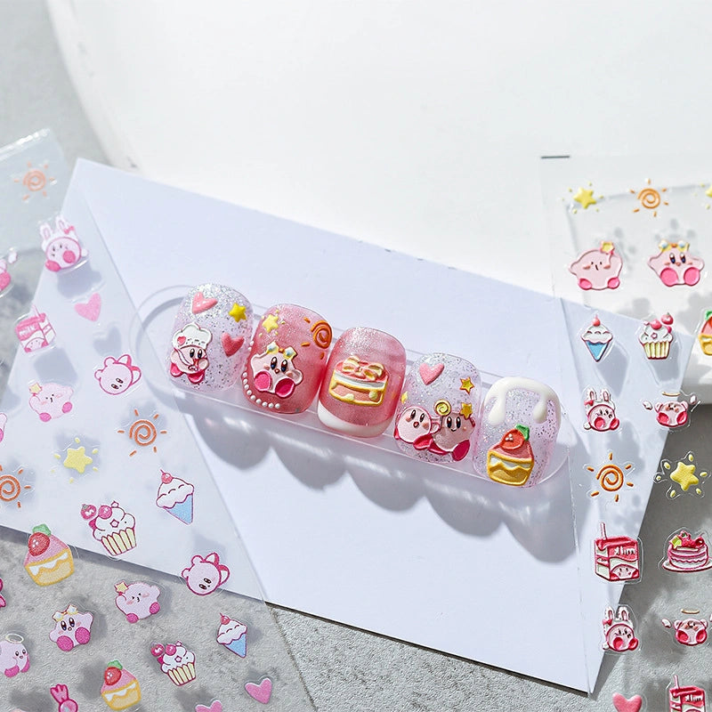 kawaii nail art stickers