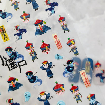nail art halloween stickers