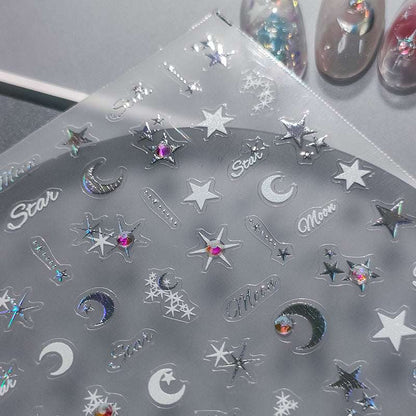 rhinestone nail stickers