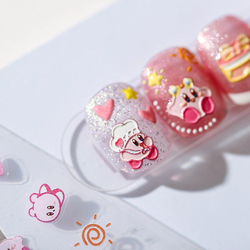 sweet dessert nail decals